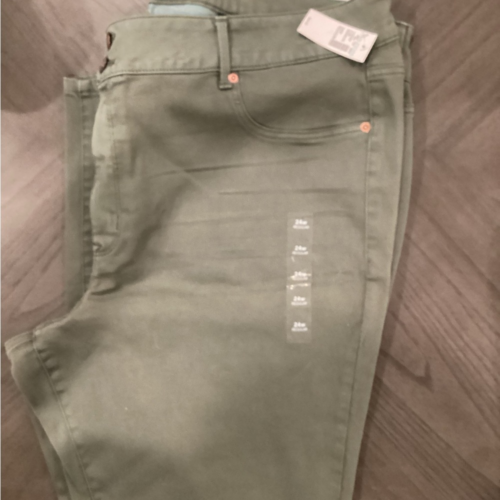 Olive Green Pants